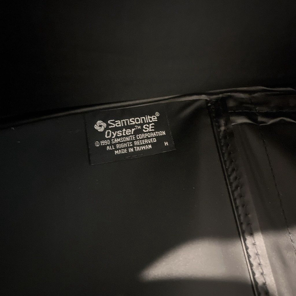 Vintage 1990 Samsonite Black Oyster SE Carry On Duffle Bag Luggage Overnight - Picture 10 of 11